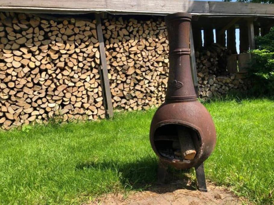 Statige Boerderijwoning Met Vrij Uitzicht En Tuin Hoogzand Exterior foto