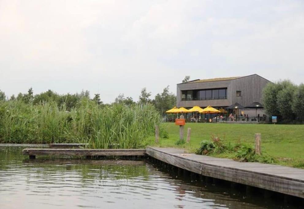 Statige Boerderijwoning Met Vrij Uitzicht En Tuin Hoogzand Exterior foto