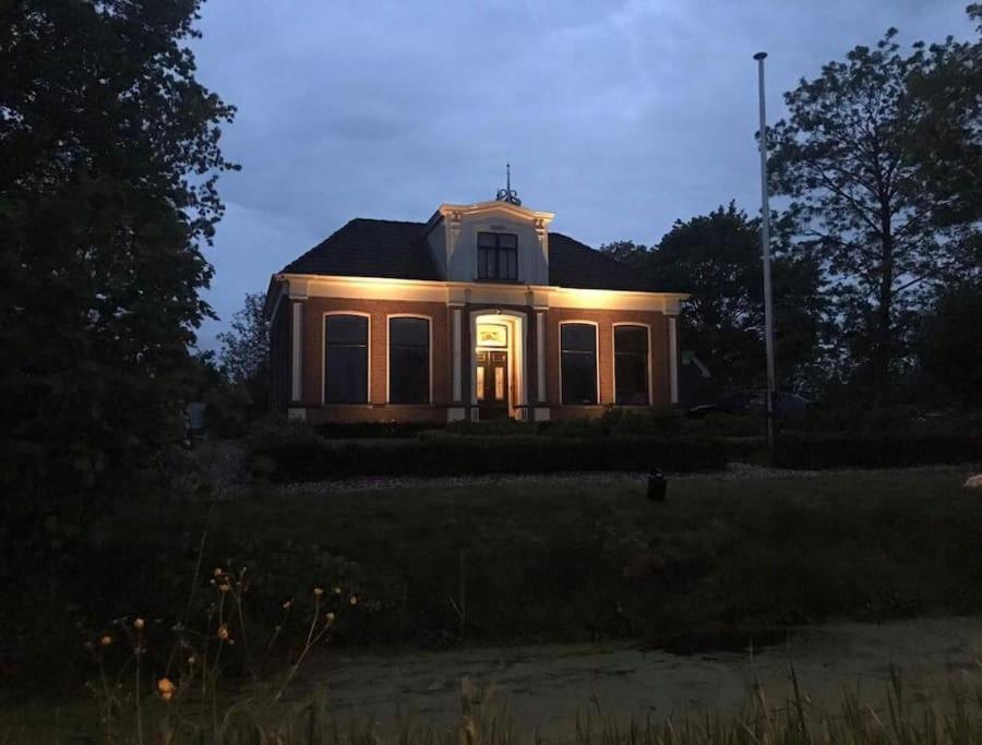 Statige Boerderijwoning Met Vrij Uitzicht En Tuin Hoogzand Exterior foto